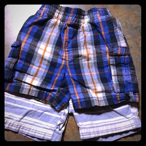 2 pairs toddler shorts